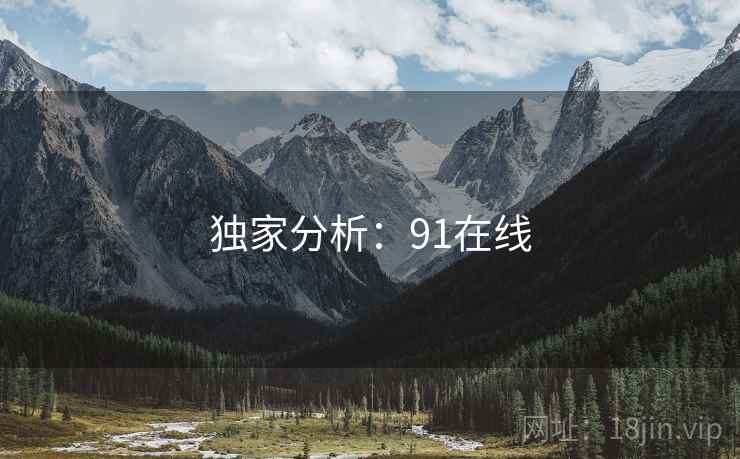 独家分析：91在线